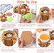 8 Pack Autumn Diamond Painting Coaster Kit with Holder – DIY 5D Full Drill Diamond Art Coasters Set, Cork Back Non-Slip Table Decor Crafts for Adults, 4 x 4 Inch
